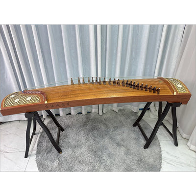 Pre-Owned Dunhuang 694KK Guzheng 21-String Chinese Zither Jiao Chuang Ye Yu