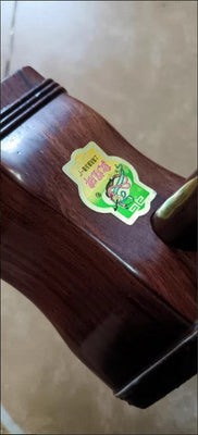 Used Dunhuang No.198 Vintage Erhu – 1998 Shanghai Made, Aged Rosewood Oval Neck, Natural Python Skin