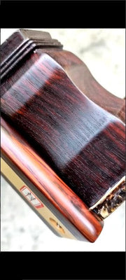 Used Vintage No.251 Indian Zitan Erhu – 1980s Beijing National Musical Instrument Factory