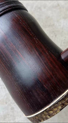 Used NO.238 1960s Beijing National Musical Instruments Factory Zhonghu – Aged Indian Sandalwood, Cloud Head Carving, Fully Restored Professional Instrument