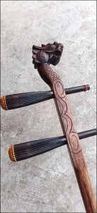 Used NO.235 1950s Suzhou Dragon Head Erhu – Huanghuali & Indian Sandalwood, Fully Restored and Professionally Played-In