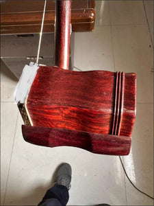 Used Vintage 2004 Lu Linsheng Masterpiece Erhu – Rare Indian Rosewood, Collector Grade