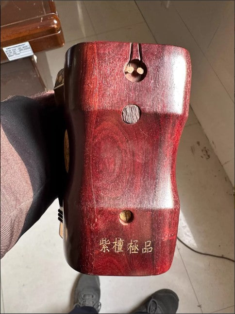 Used Vintage 2004 Lu Linsheng Masterpiece Erhu – Rare Indian Rosewood, Collector Grade