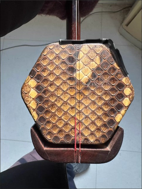 Used Vintage 2004 Lu Linsheng Masterpiece Erhu – Rare Indian Rosewood, Collector Grade