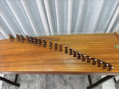 Pre-Owned Dunhuang 694KK Guzheng 21-String Chinese Zither Jiao Chuang Ye Yu