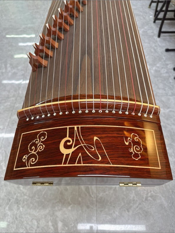 Pre-Owned Zhuque 420K Guzheng 21-String Chinese Zither Near-New Condition