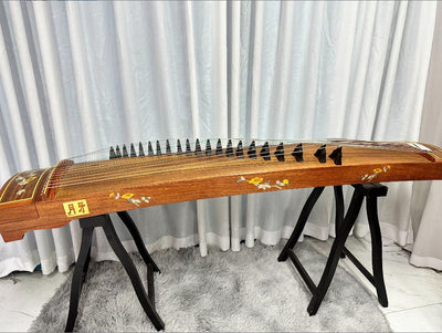 Pre-Owned Yueya 05 Guzheng Su Luo Butterfly Dance Chinese Zither with Huanghuali