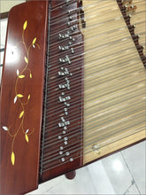 Load image into Gallery viewer, Pre-Owned Yuehai 402 Yangqin “Flying Flowers &amp; Jade Inlay” – Chinese Dulcimer for Beginners &amp; Performers