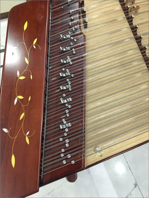 Pre-Owned Yuehai 402 Yangqin “Flying Flowers & Jade Inlay” – Chinese Dulcimer for Beginners & Performers