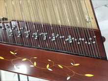 Load image into Gallery viewer, Pre-Owned Yuehai 402 Yangqin “Flying Flowers &amp; Jade Inlay” – Chinese Dulcimer for Beginners &amp; Performers