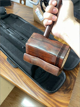Load image into Gallery viewer, Aged Rosewood Erhu Body – Unfinished Chinese Erhu Frame for Python Skin Mounting &amp; Restoration