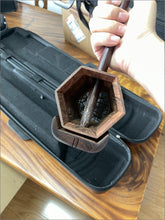 Load image into Gallery viewer, Aged Rosewood Erhu Body – Unfinished Chinese Erhu Frame for Python Skin Mounting &amp; Restoration